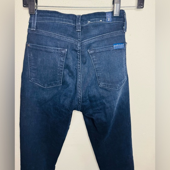 7 for all mankind high waist ankle skinny size 24 - Picture 6 of 10
